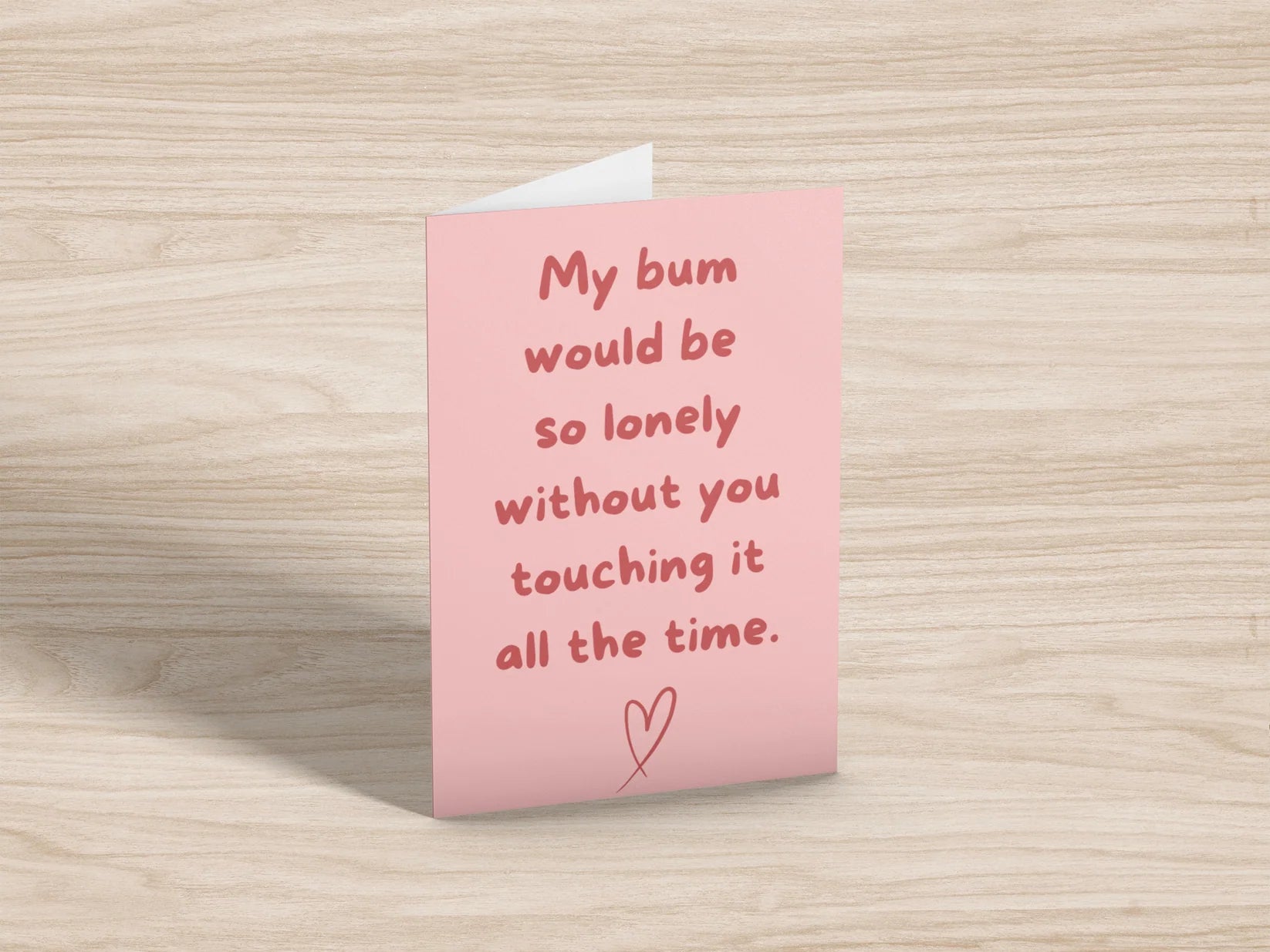 Lonely Valentine's Day Card